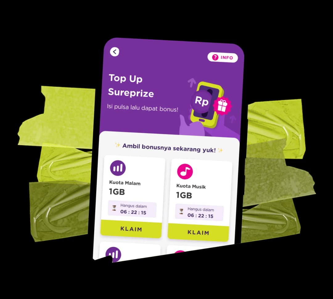 AXIS Top Up Sureprize image gambar