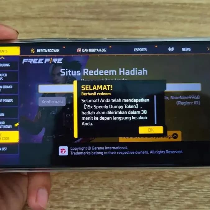 AXIS 5 Cara Mendapatkan Kode Redeem FF, Mudah! image gambar