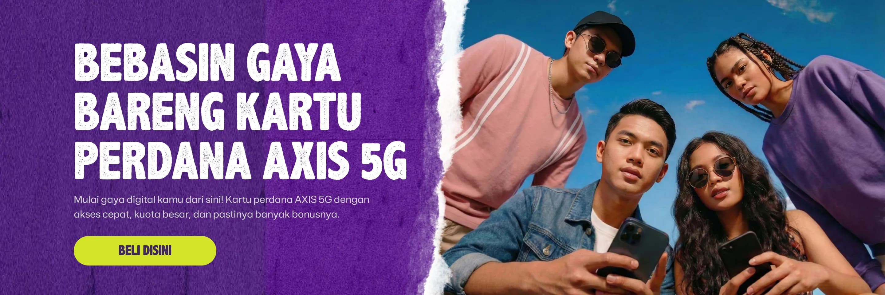 AXIS Homepage image gambar