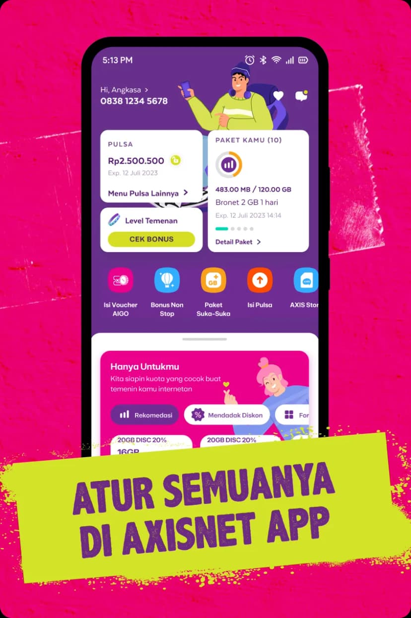 AXIS AXISNET App image gambar