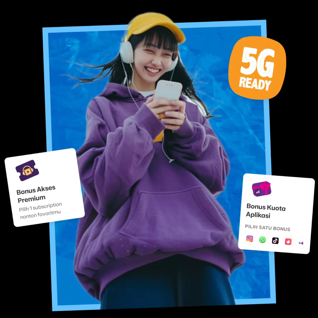 AXIS Ga Ribet, Ga Mahal, Bonus ga abis-abis! image gambar