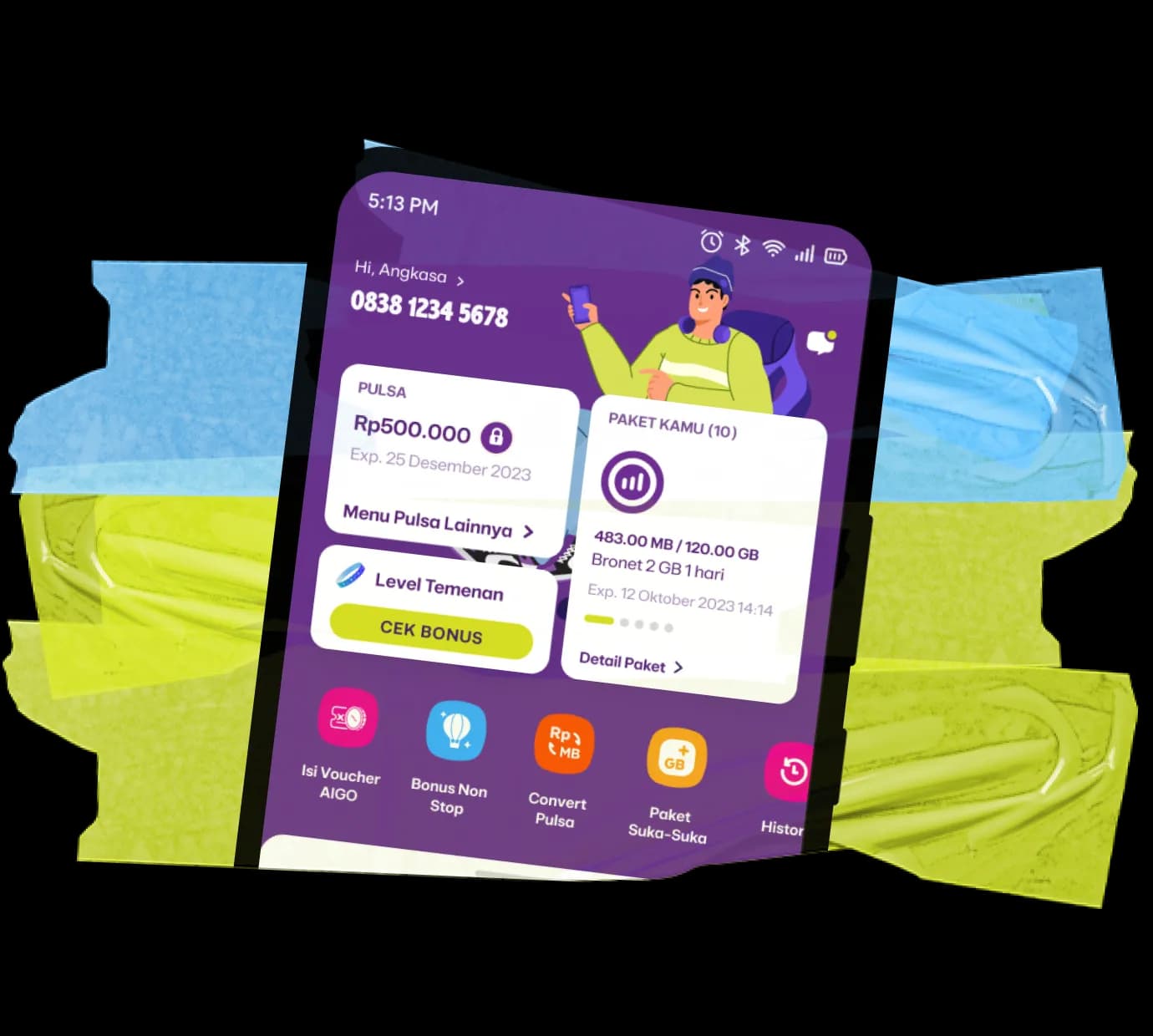 AXIS Sekarang kamu bisa beli paketnya di AXISNET App image gambar