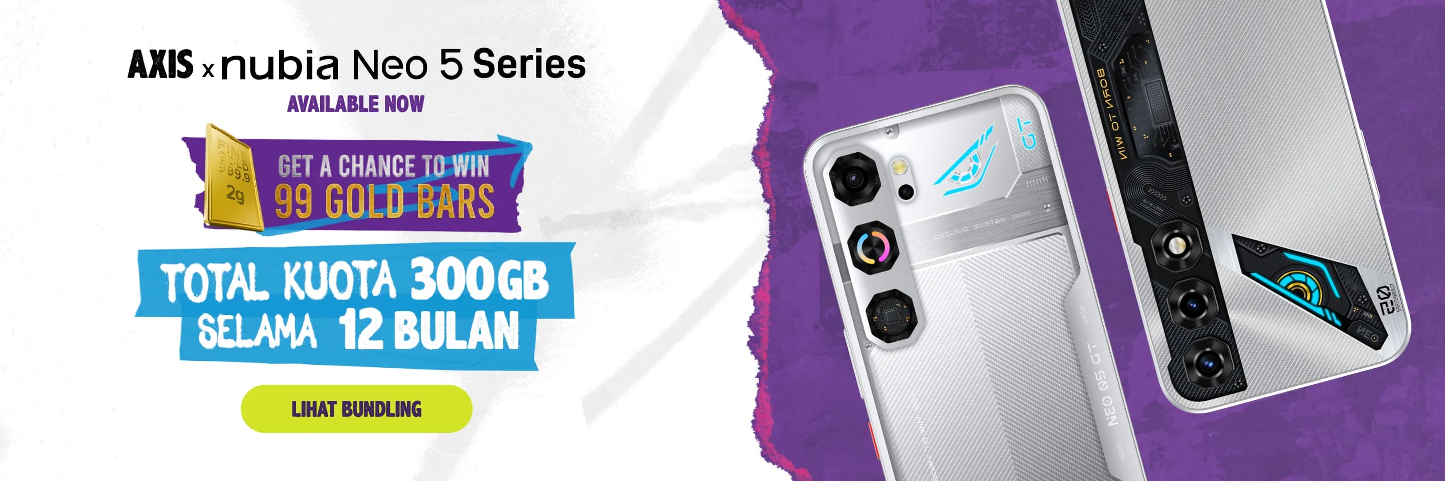 AXIS AXIS x Nubia Neo 5 Series image gambar