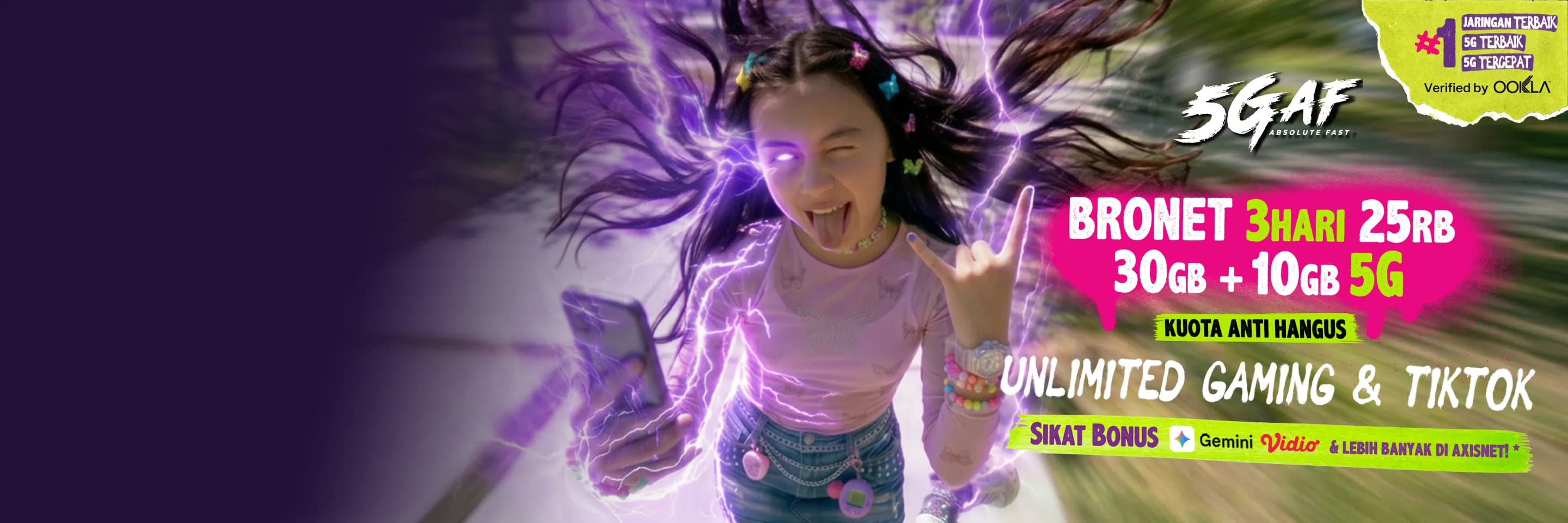 AXIS Paket Favoritmu Makin Ngebut dengan 5G image gambar