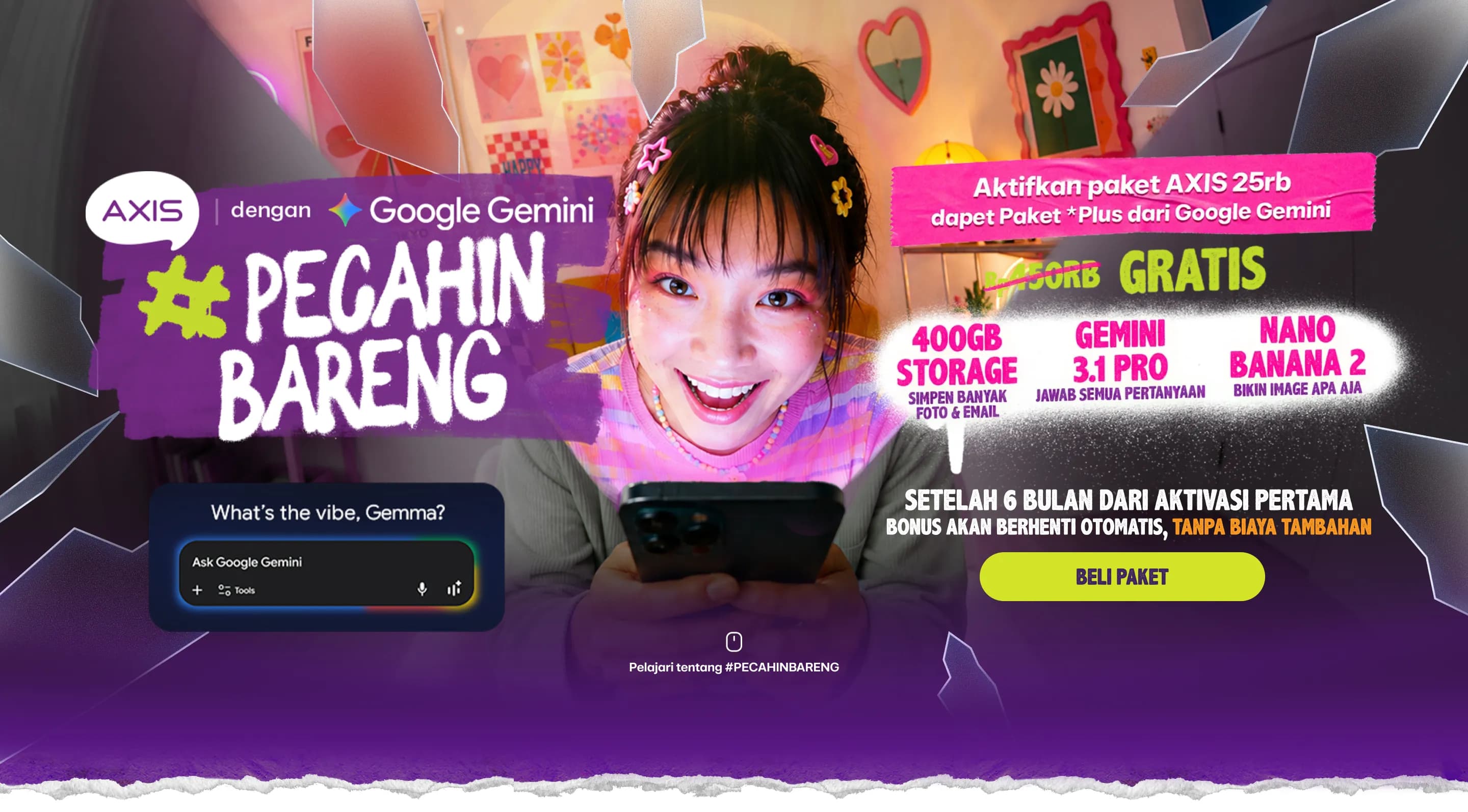 AXIS Google Gemini image gambar