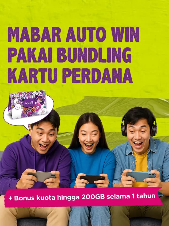 AXIS Banner utama image gambar