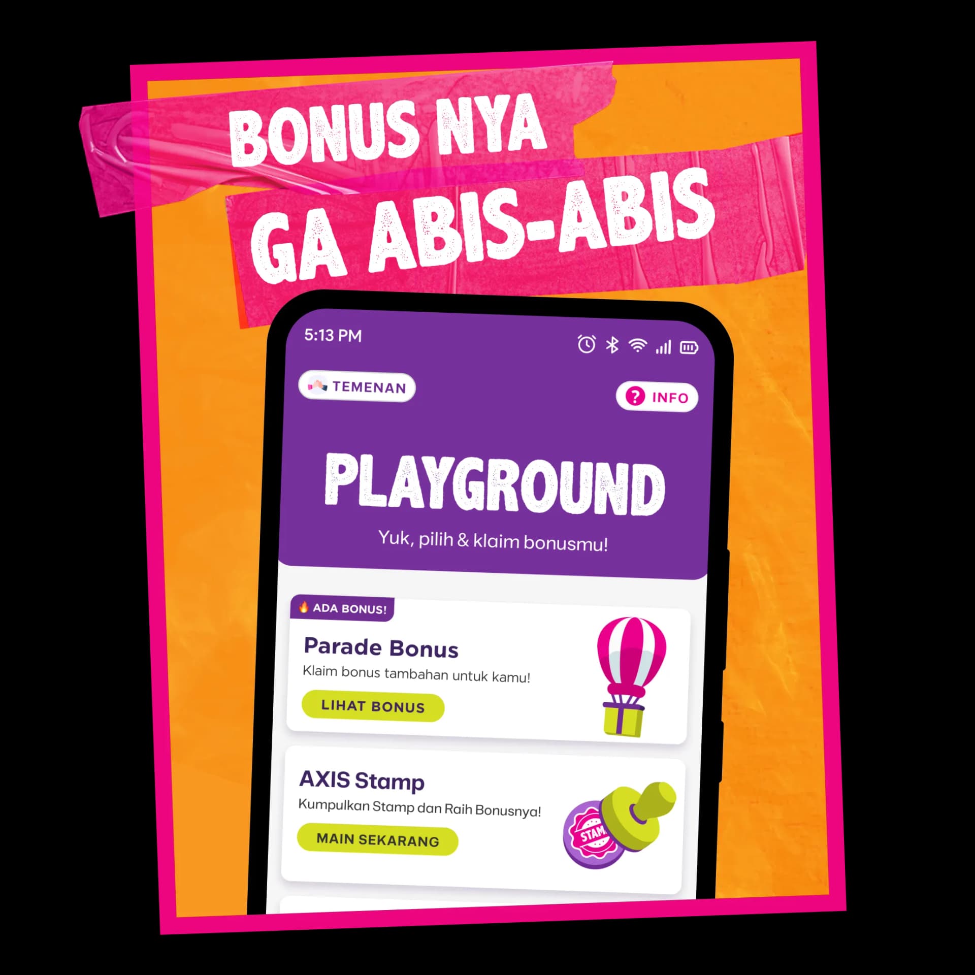 AXIS Bonus SP & Playground image gambar