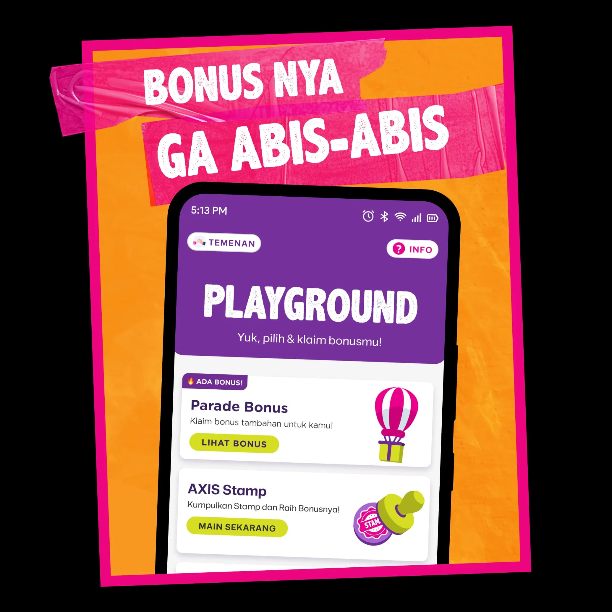 AXIS Bonus SP & Playground image gambar
