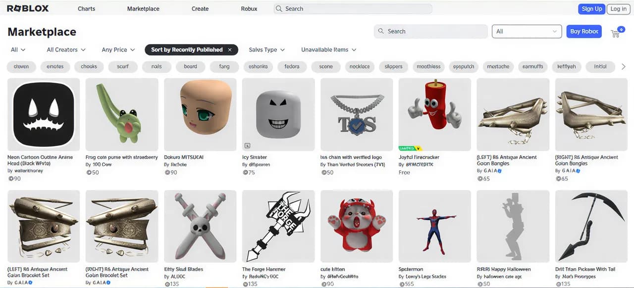 AXIS Apa Itu UGC Roblox? Ini Arti dan Daftar Terbarunya image gambar