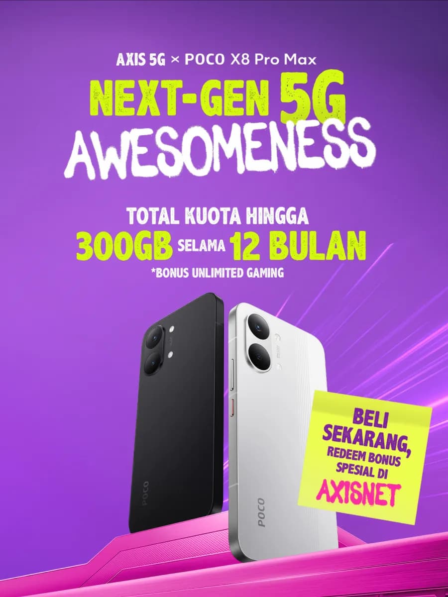 AXIS Banner utama image gambar