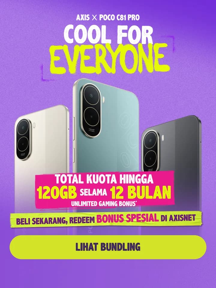 AXIS Banner utama image gambar