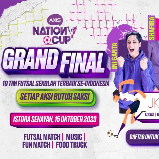 Ini Dia Cara Registrasi Nonton Grand Final AXIS Nation Cup!