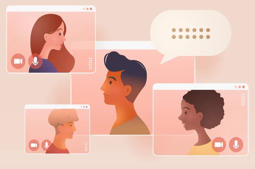 AXIS Kelas Online Makin Seru dengan Ganti Background Zoom image gambar