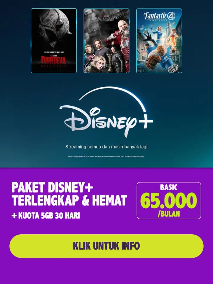AXIS Promo Disneyplus image gambar